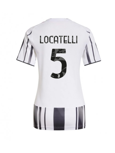 Juventus Manuel Locatelli #5 Replika Hemmakläder Dam 2025-26 Kortärmad Juventus Manuel Locatelli #5 Replika Hemmakläder Dam 2025-26 Kortärmad